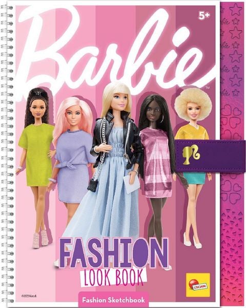 Barbie Sketch Book Fashion Look Book (In Display of 8 PCS), Taschenbuch von , LiscianiGiochi