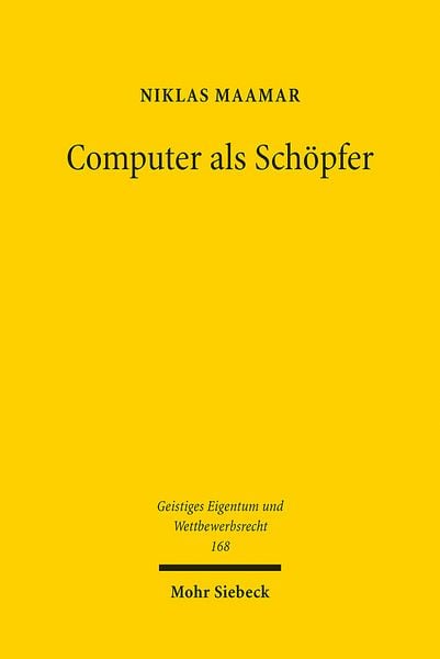 Computer als Schöpfer, Taschenbuch von Niklas Maamar, Mohr Siebeck, 978-3-16-160872-8