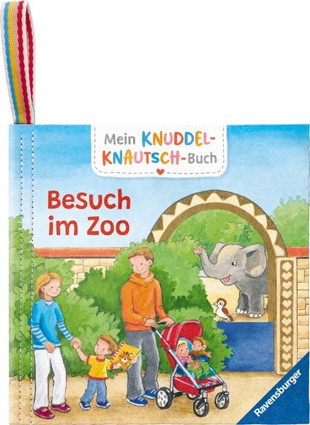 Mein Knuddel-Knautsch-Buch - Besuch im Zoo, Buch von Friederike Kunze, Ravensburger Verlag GmbH, 978-3-473-42087-2