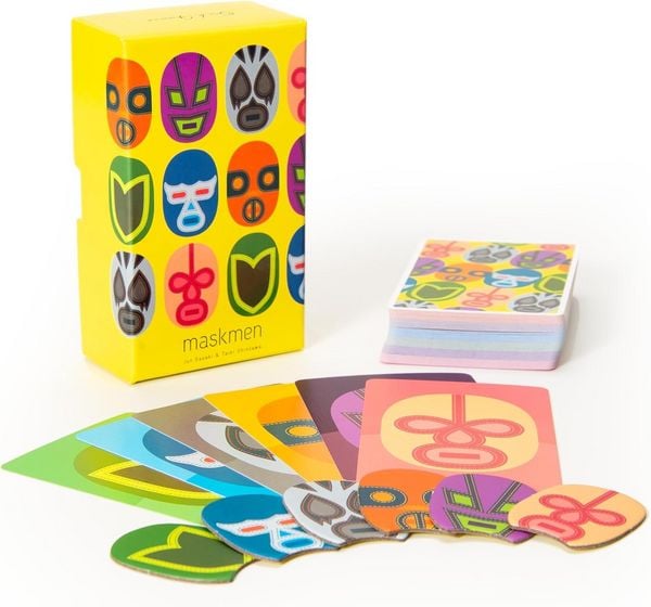 Oink Games OIN09087 - Maskmen (EN), Strategie-Brettspiel