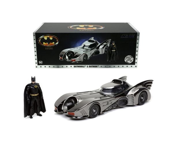 Next Level 1989 Batmobile - Chrome 1:24