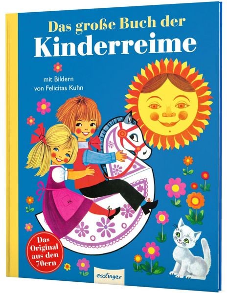 Kinderbücher aus den 1970er-Jahren: Das große Buch der Kinderreime, Gebundene Ausgabe von , Esslinger in der Thienemann-Esslinger Verlag GmbH,