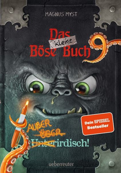 Das kleine Böse Buch 9 (Das kleine Böse Buch, Bd. 9), Gebundene Ausgabe von Magnus Myst, Ueberreuter Verlag, Kinder- und Jugendbuch, 978-3-7641-5338-0