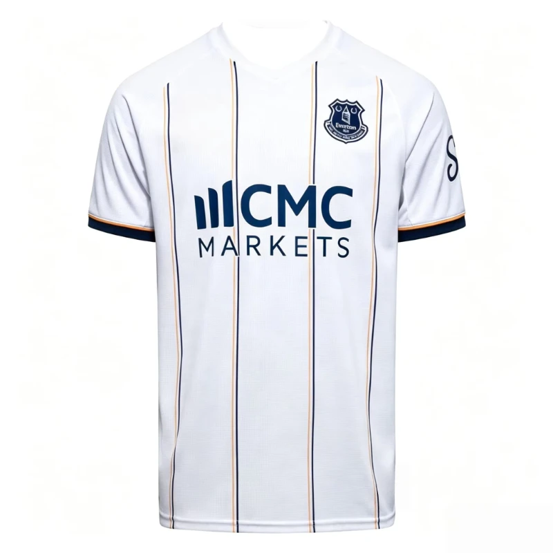 Nouveau maillot de football Everton domicile bleu Y2K pour homme 2026, manches courtes, respirant, version supporters