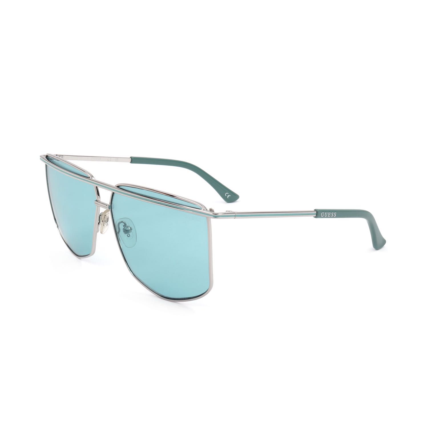 Guess occhiali da sole donna GU7851 silver-coloured green 1 St