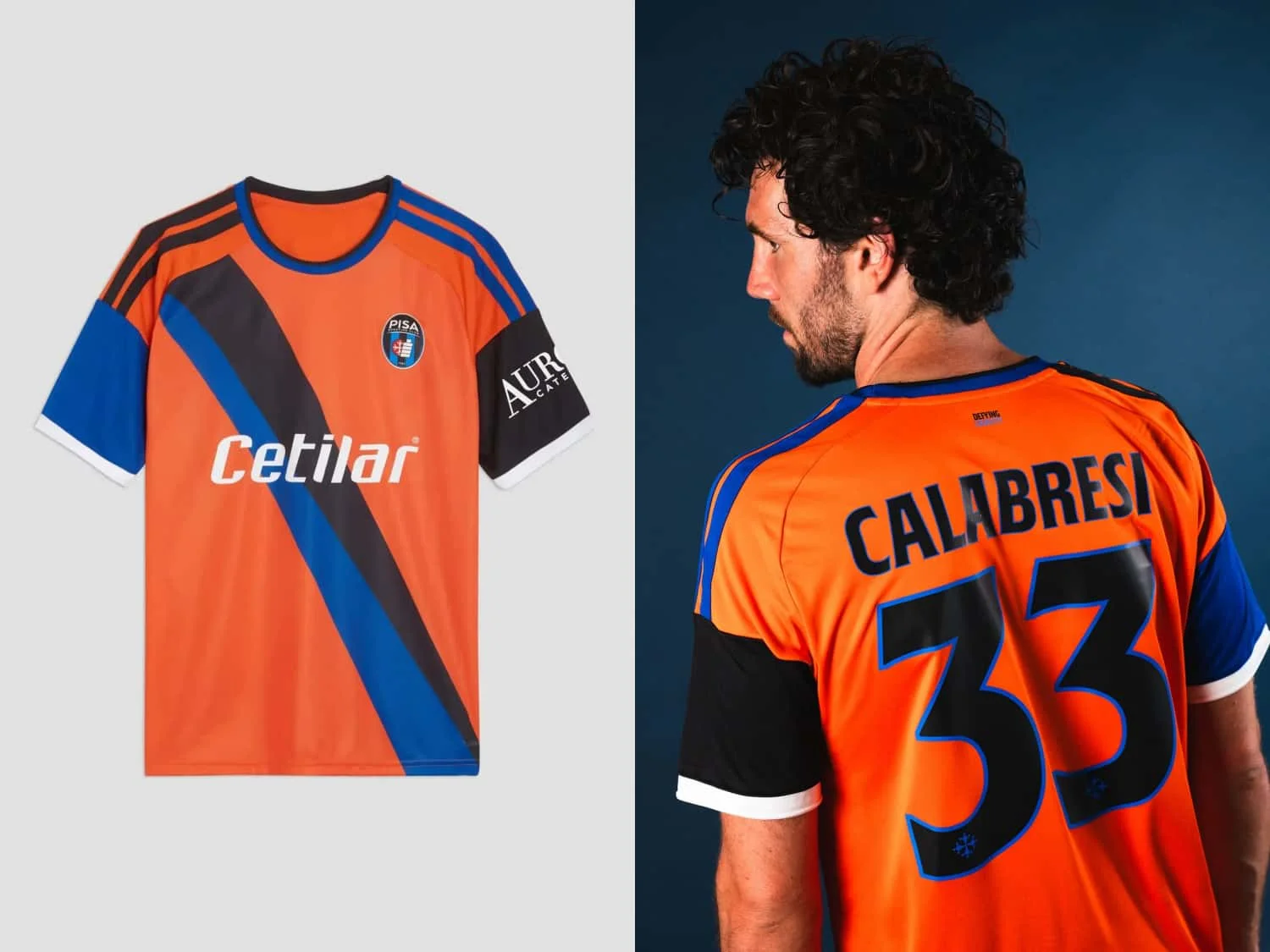 Maillot de football respirant pour hommes, Club de Pisa SC 26-27, maillot de football domicile, été 2026, t-shirt à séchage rapide pour femmes, style Y2K