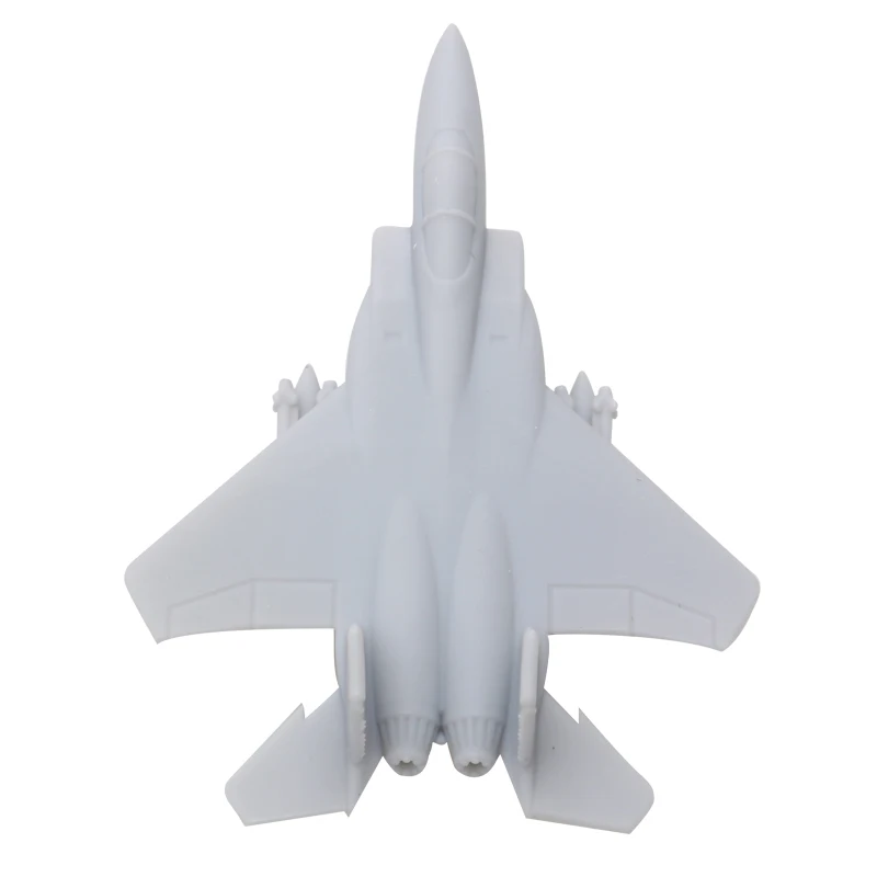 5PCS 1/2000 1/700 1/350 Scale Model Fighter Aircraft F-15C Eagle Fighting Aeroplane with Length 8mm/28mm/56mm for DIY Hobby