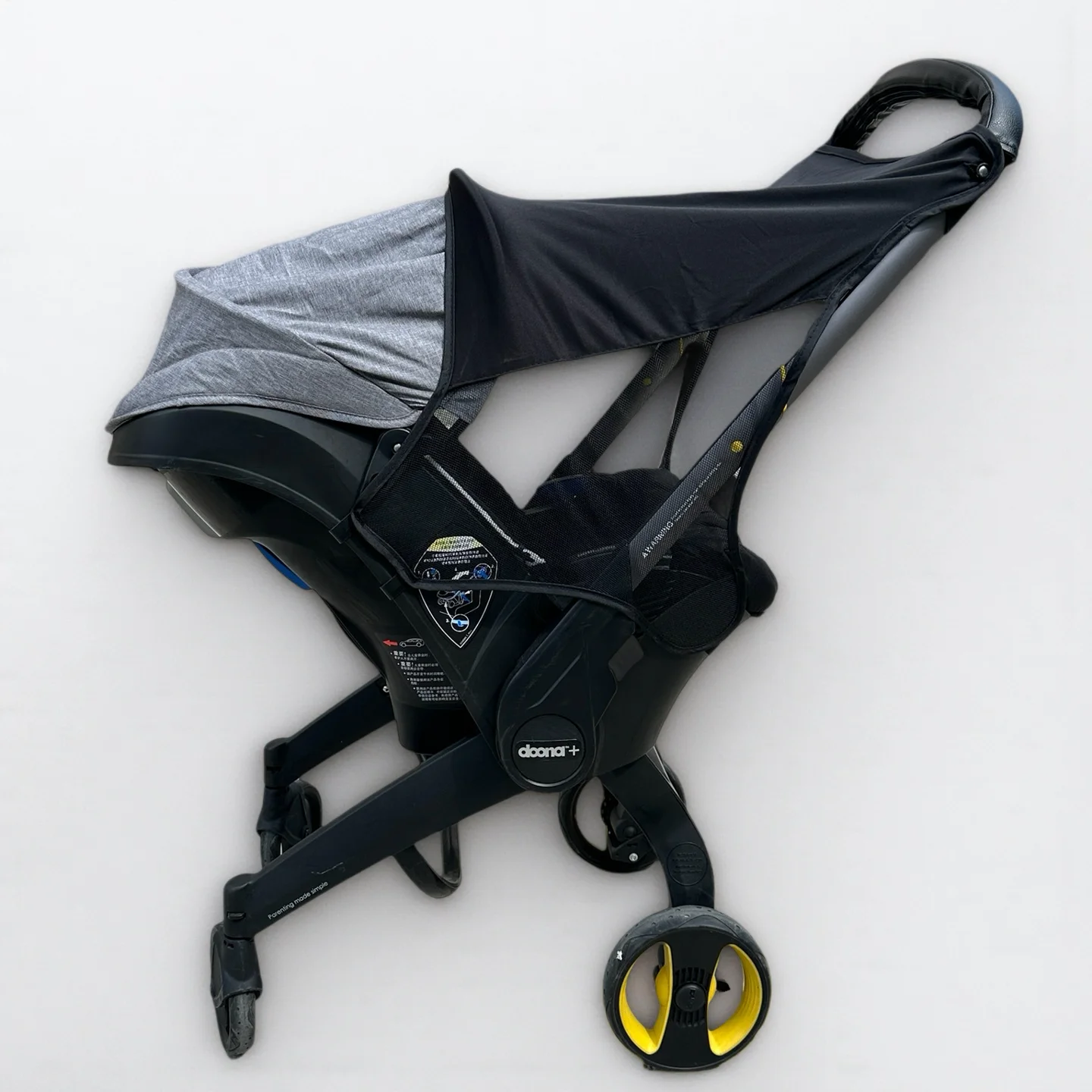 Sonnenschutz für Kinderwagen, Vollständiger UV-Schutz für den Außenbereich, kompatibel mit Doona+/Doona I Kinderwagen, Buggys