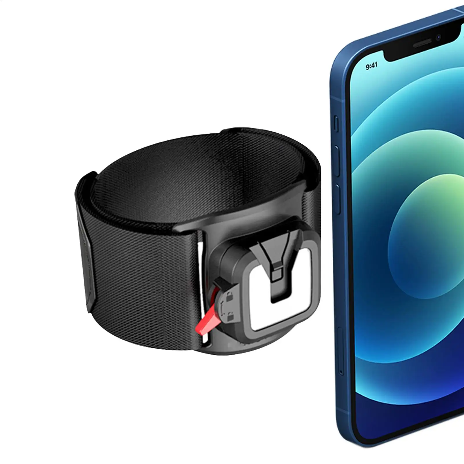 360 Rotation Phone Armband Bracket Mobile Phone Wrist Phone Holder Universal Cell Phone Wristband For Outdoor Gym Running Riding