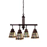 Meyda Lighting Prairie Wheat 26 Inch 4 Light Chandelier - 24267