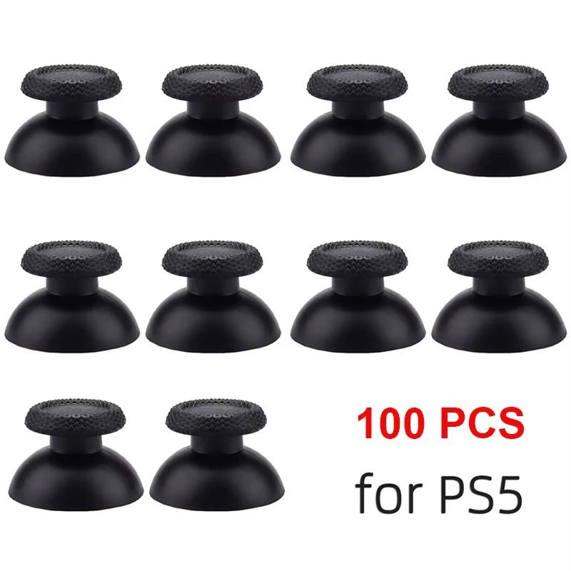 3D Analog Joystick Replacement Caps For PS5 PS4 Xbox Controllers ps5 (100 Pcs)