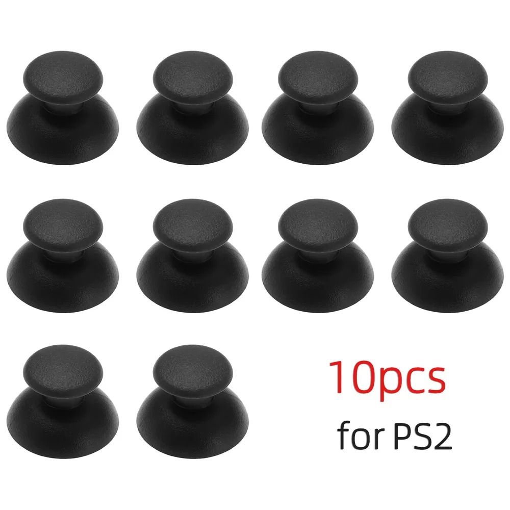 10PCS Replacement Analog Thumbsticks For Xbox And PlayStation Controllers ps2 (10 Pcs)