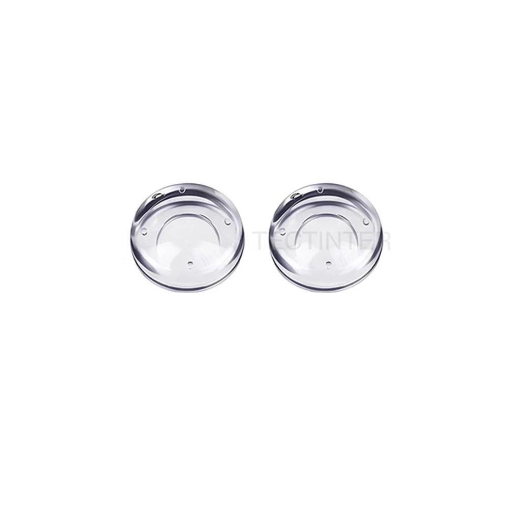 Silicone Thumb Grip Caps For Switch PS Portal Steam Deck ROG Ally clear (2 Pcs)