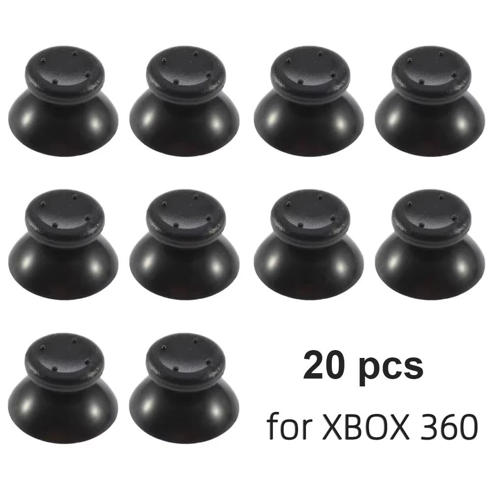 3D Analog Joystick Replacement Caps For PS5 PS4 Xbox Controllers xbox 360 (20 Pcs)