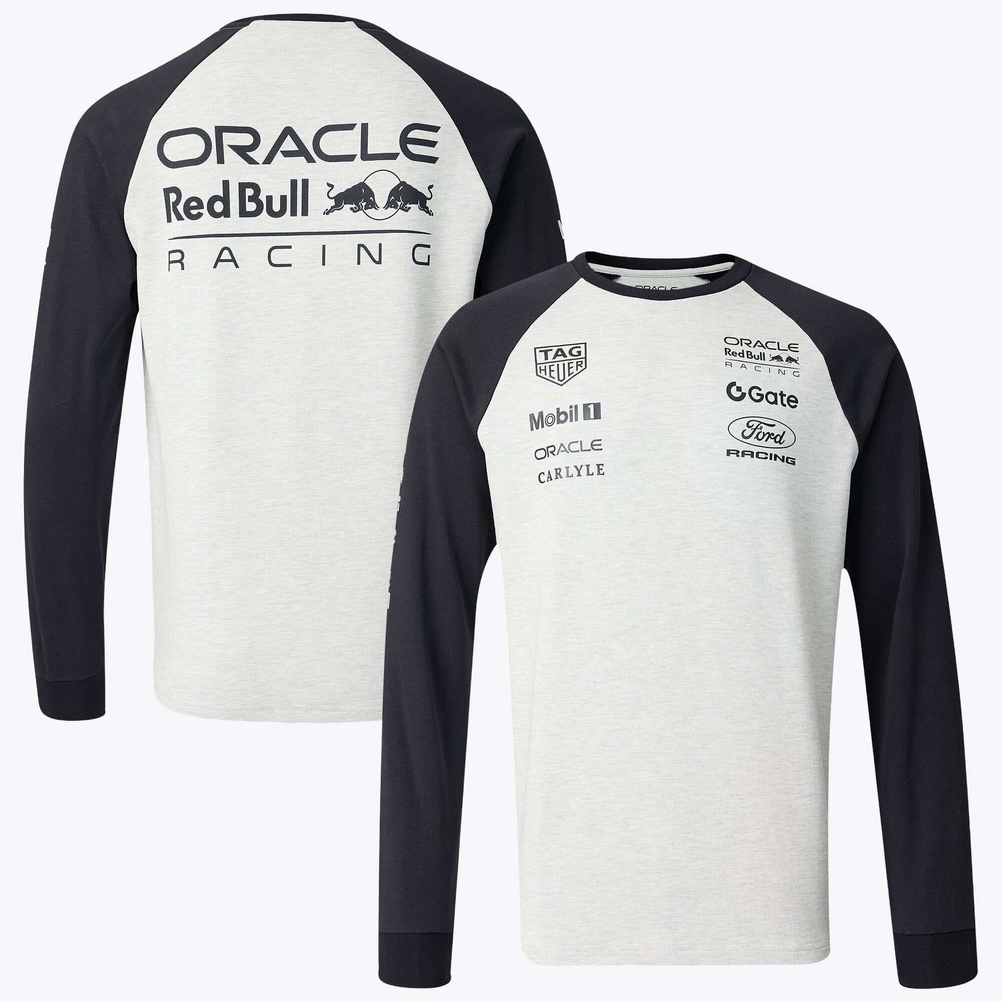T-shirt manches longues raglan Oracle Red Bull Racing - Unisexe - unisexe Taille: M