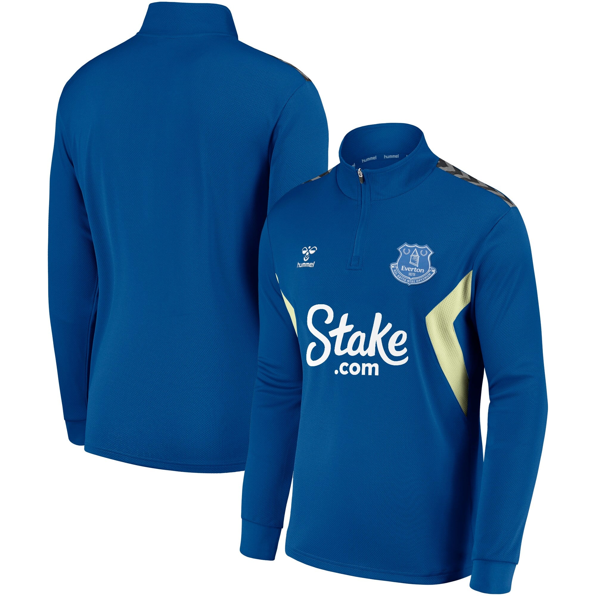 Everton Hummel Home Matchday Half Zip – Blau – Damen