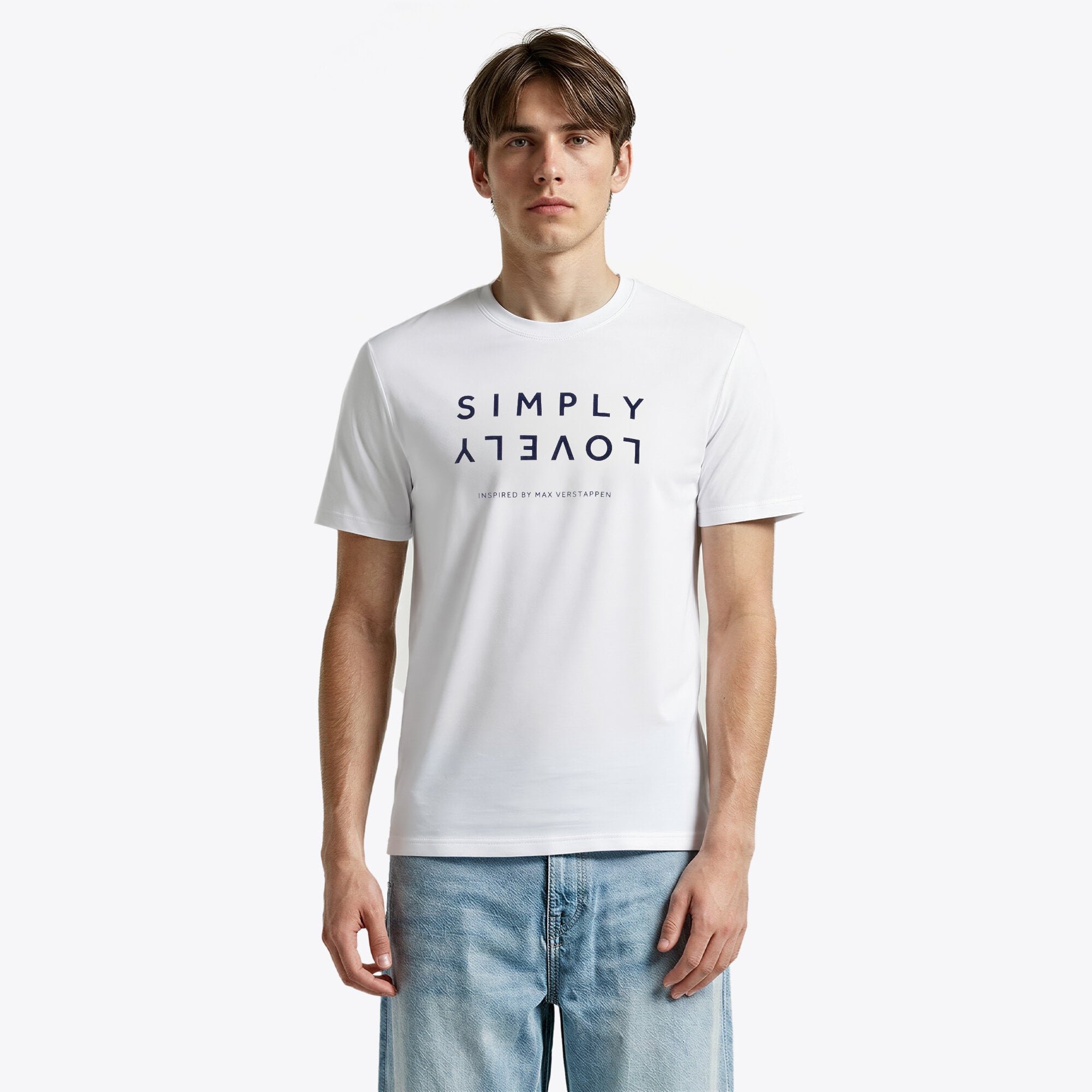 T-shirt MV Simply Lovely - Blanc - Homme Taille: S