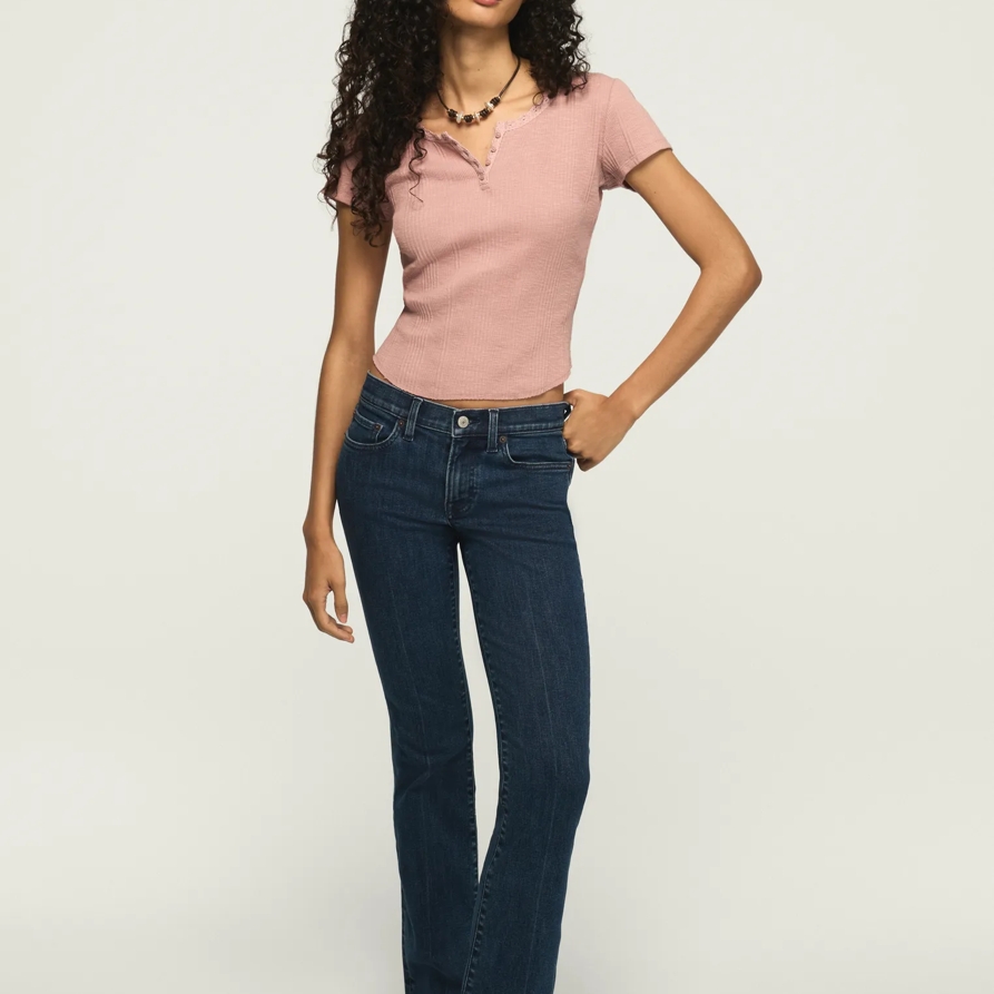 Lucky Brand Mid Rise Sweet Boot - Women's Pants Denim Bootcut Jeans in Darker Nights Wash, Size 28 x 30