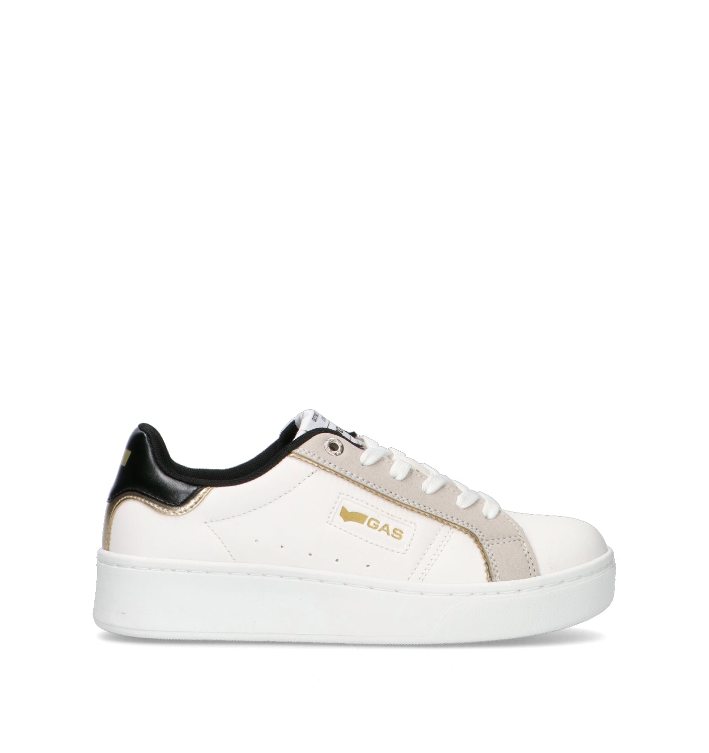 GAS Sneaker donna bianca/nera