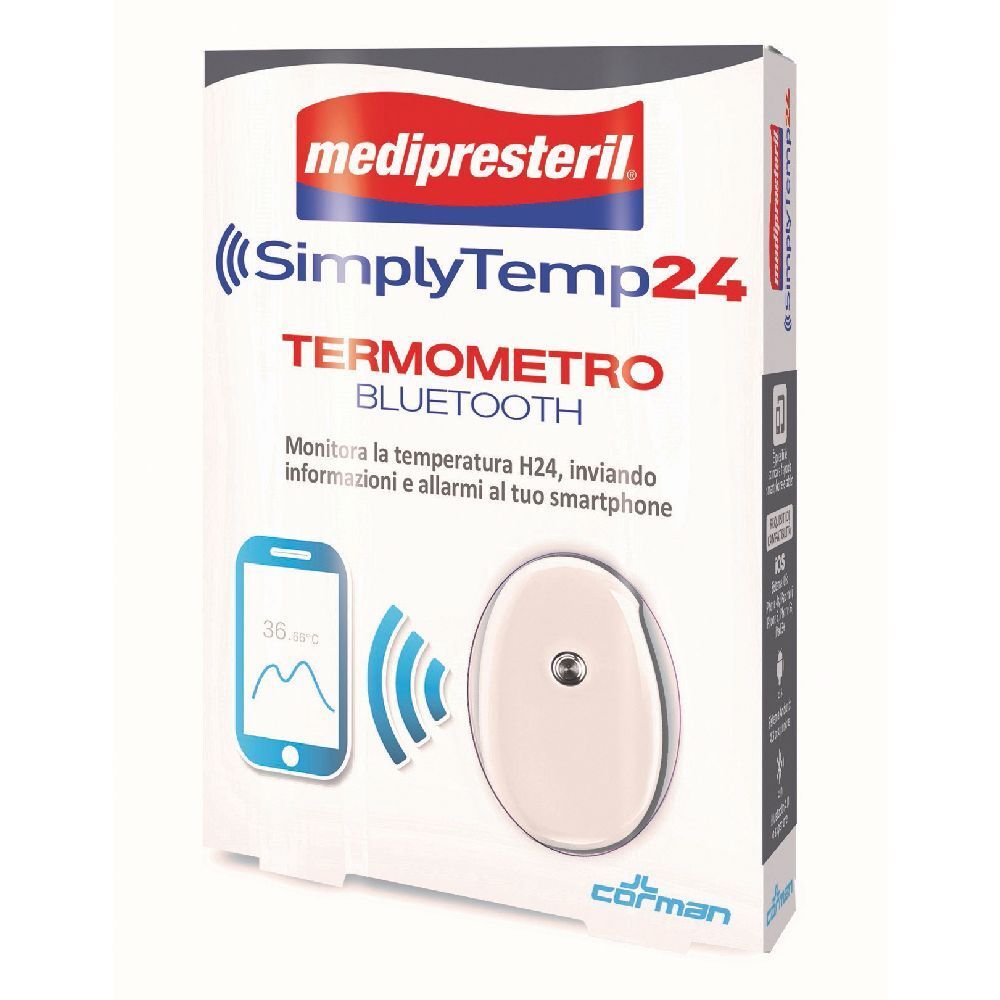 Simplytemp24 Termometro Bluetooth 1 St