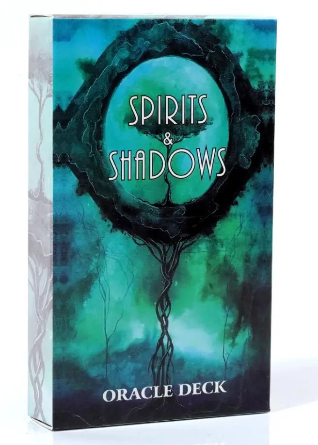 NOUVEAU Jeu de cartes Oracle Spirits Shadows, Jeu de cartes des Esprits Inconnus, Jeu de cartes de Tarot, Jeu de divination mystérieux, Jeu de société familial