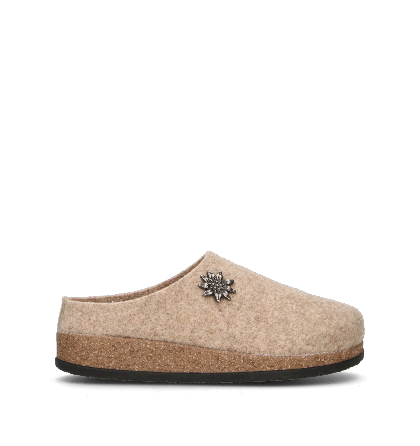 LE TIROLESI Pantofola donna beige