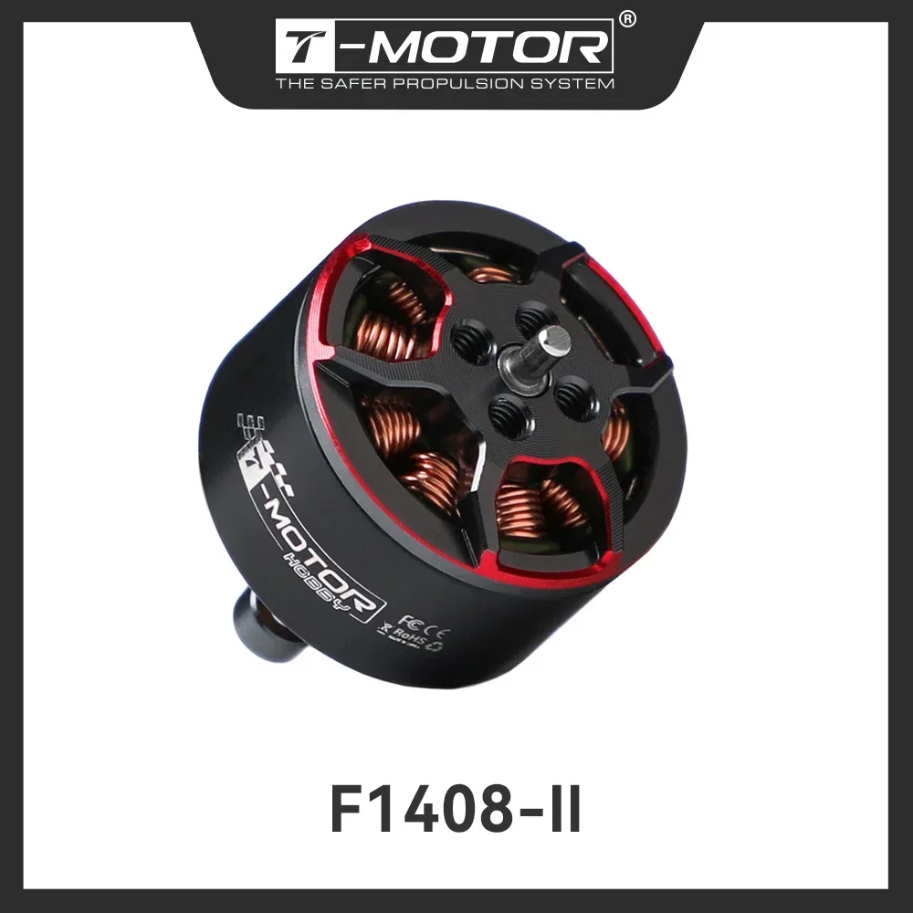 T-MOTOR F1408-II T-HOBBY Fpv Racing Drone Motor 3-6S KV2800/KV3950 Brushless Motor for FPV Aircraft 3-4 Inch Drone
