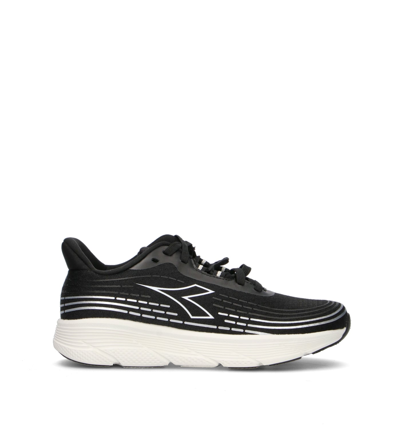 DIADORA PIPER STRIPE WN Sneaker donna nera in tessuto