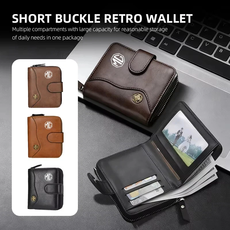 Porte-cartes de crédit pour voiture, porte-monnaie, mini porte-monnaie pour petits objets, accessoires intérieurs automobiles pour MG ZS HS MG3 MG4 EV MG5 MG7 MG6