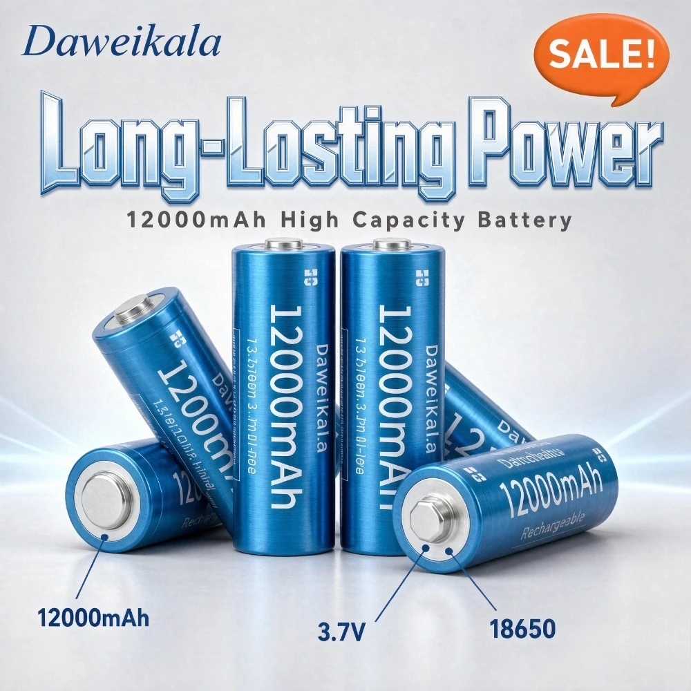 batterie 18650, 12000 mah
