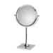 WS Bath Collections Mirror Pure Doppiolo Modern & Contemporary Magnifying Makeup Mirror Metal | 15.8 H x 9.1 W in | Wayfair Doppiolo 46-1KK6