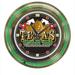 Trademark Global 14" Texas Hold 'em Neon Wall Clock Metal | 14 H x 14 W x 3 D in | Wayfair TXH1400