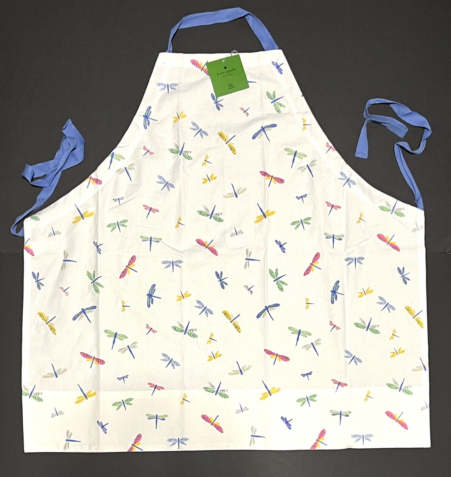 Kate Spade New York Kitchen | Kate Spade Dragonfly Kitchen Apron Dragonflies Kitchen Measurements On Back Nwt | Color: Green | Size: Os