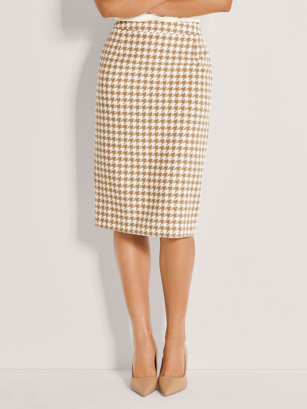Madeleine Bleistiftrock Damen beige, 34
