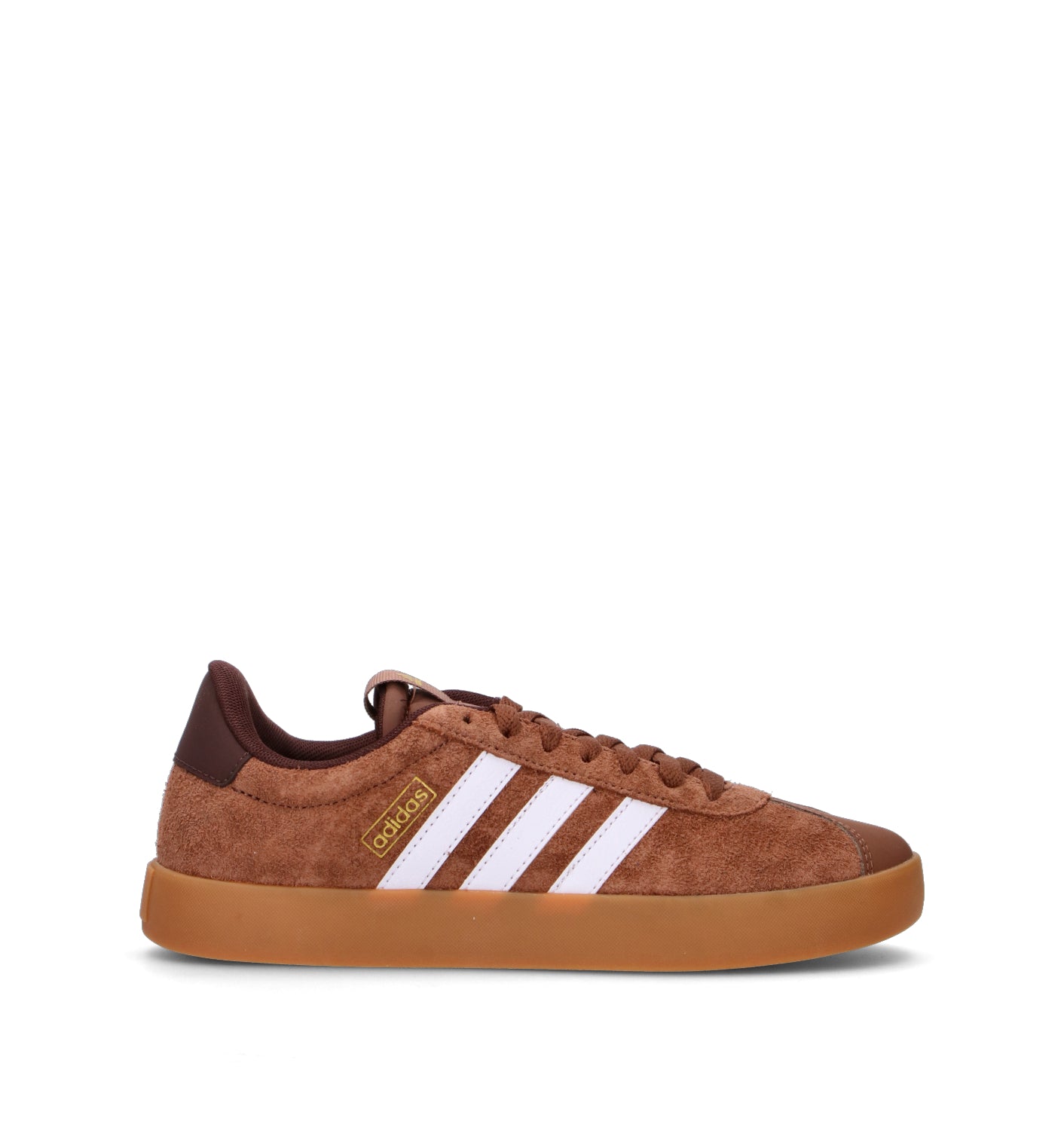 ADIDAS VL COURT 3.0 Sneaker donna marrone in pelle