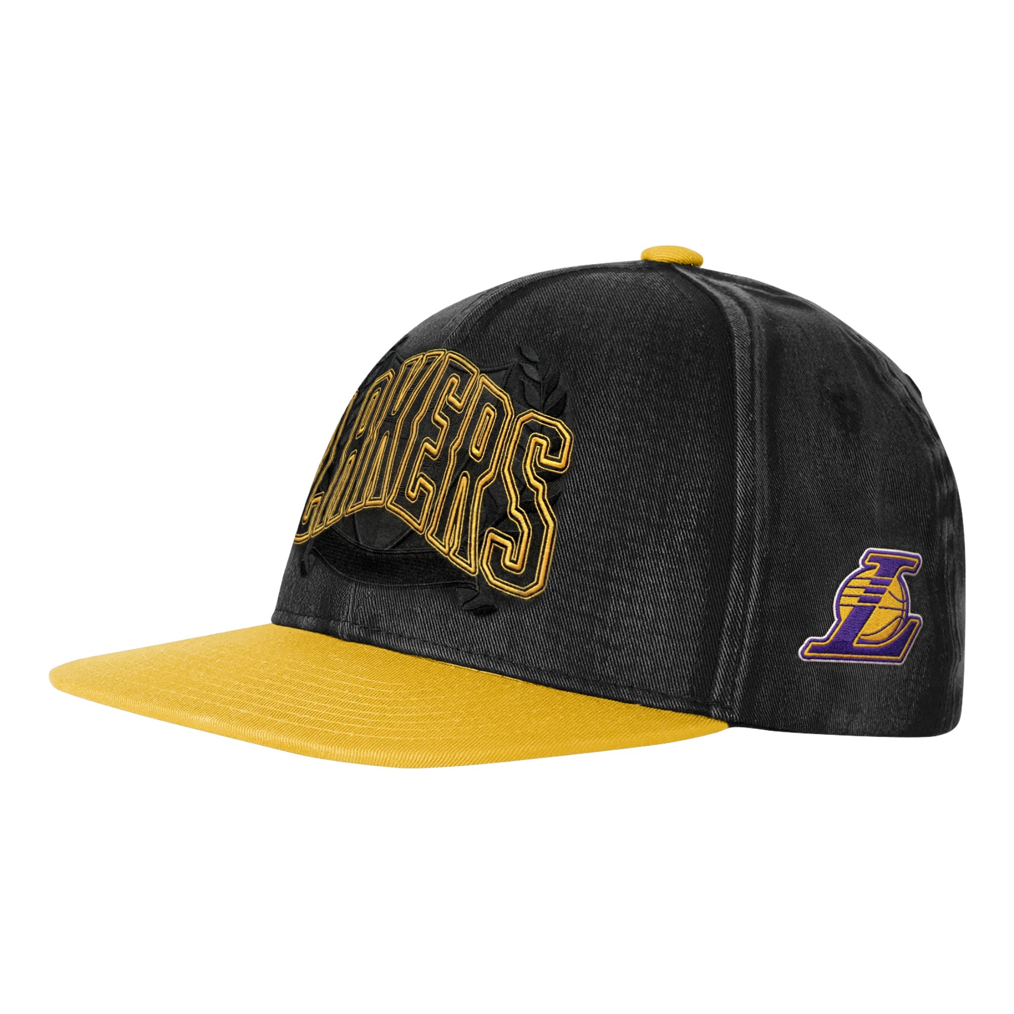 Los Angeles Lakers Logo FlatBrim Snapback-Cap - Jugend - Kitbag DE