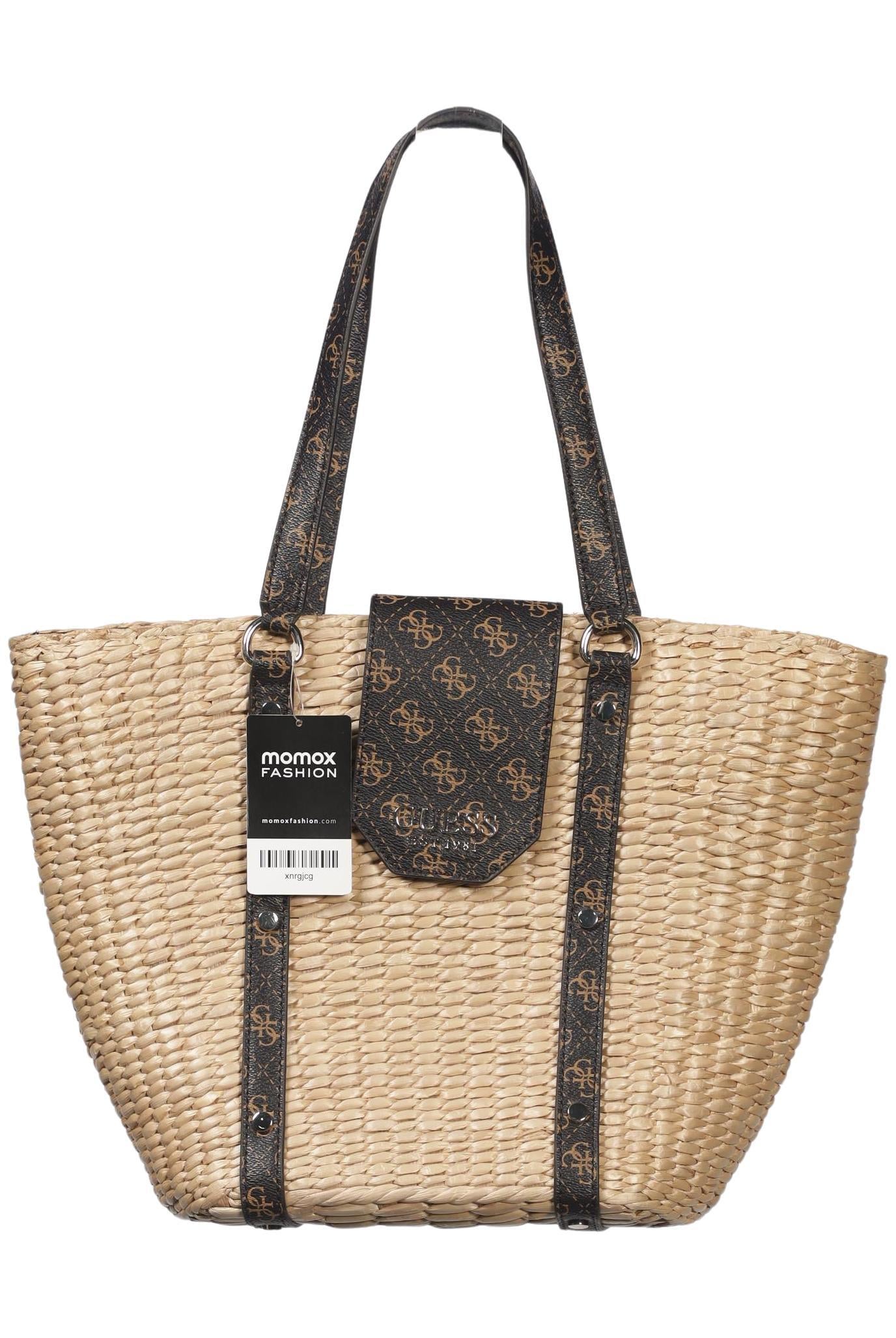Guess Damen Handtasche gross, Gr. , Beige, Kunstleder