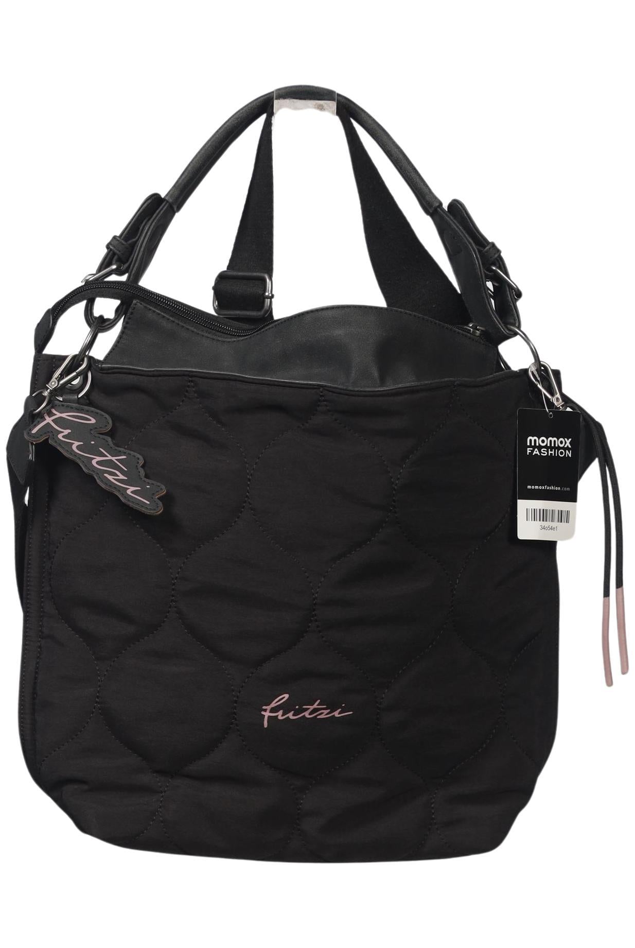 Fritzi aus Preußen Damen Handtasche gross, Gr. , Schwarz, Synthetik
