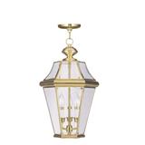 Livex Lighting Georgetown 21 Inch Tall Outdoor Hanging Lantern - 2365-02