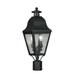 Livex Lighting Amwell 21 Inch Tall 2 Light Outdoor Post Lamp - 2552-04