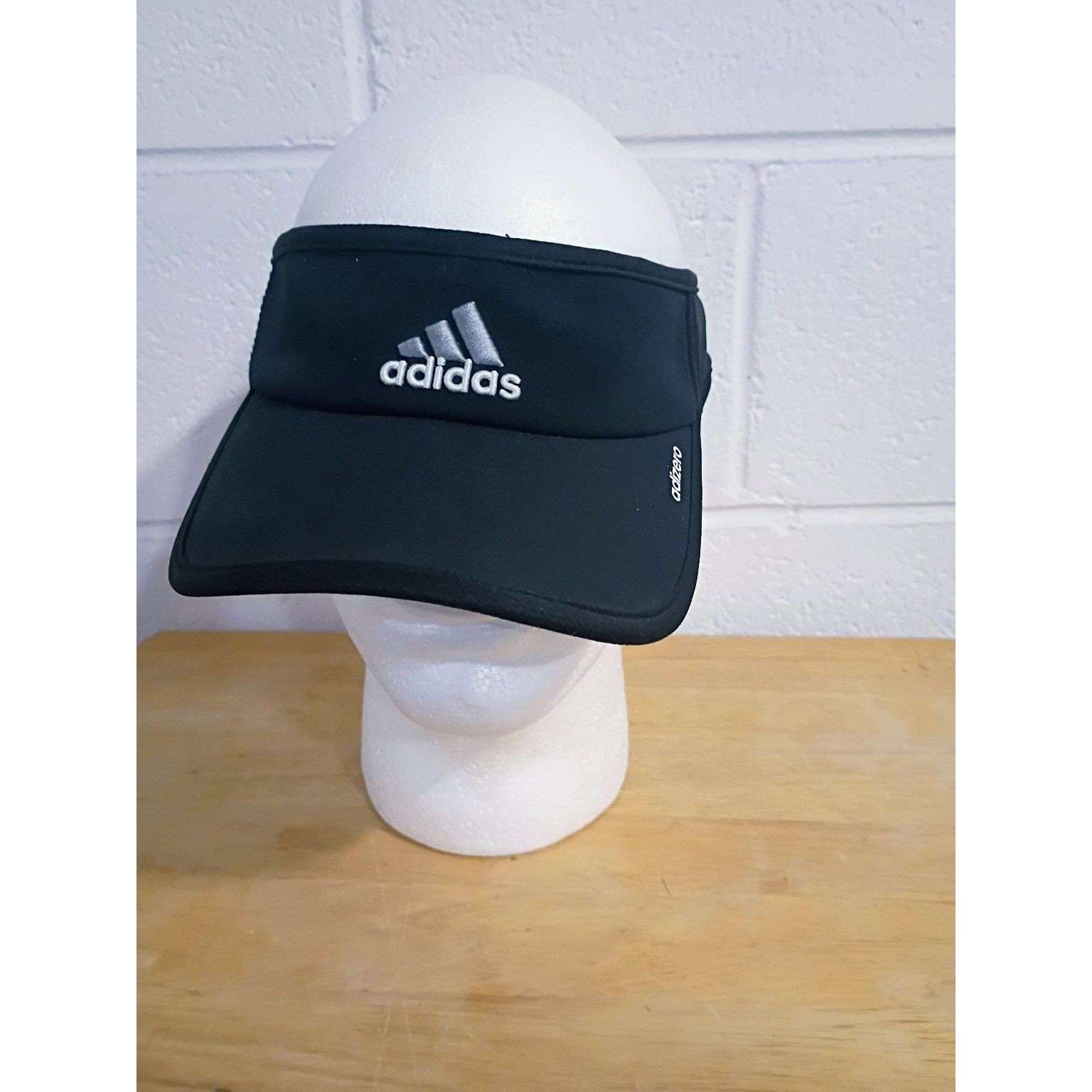 Adidas Accessories | Adidas Adizero Climacool Black Visor Hat Adjustable Sports Running Tennis Golf | Color: Black | Size: Os