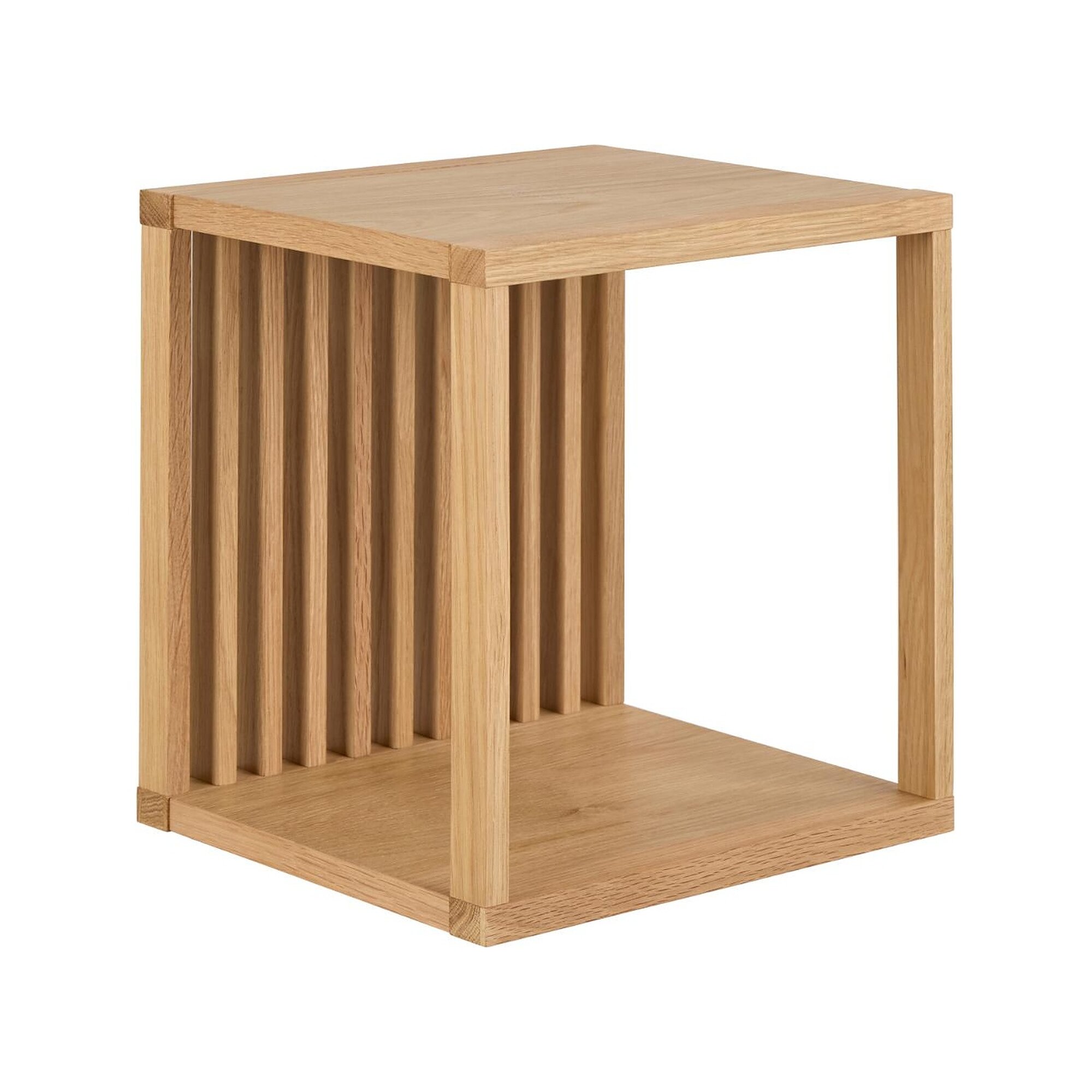 Actona »Wellington« Wandregal Eiche Furnier geölt 34x35,5x31 cm