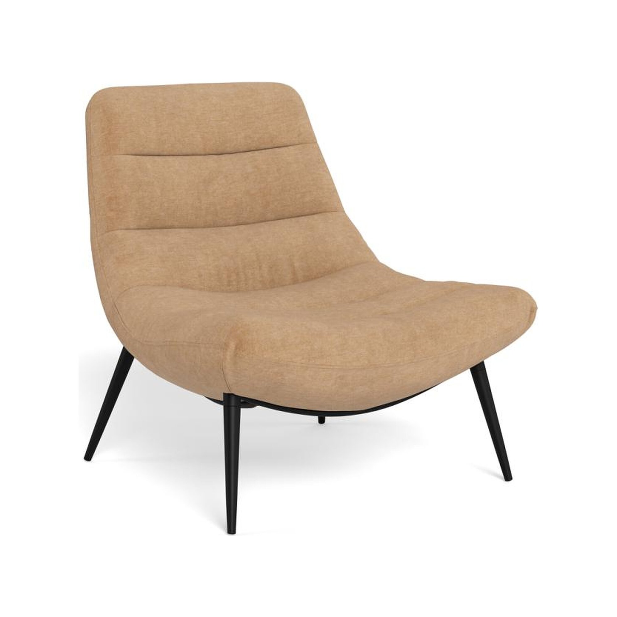 Actona »Milford« Loungesessel Stoff rosewood / 83x84x87 cm