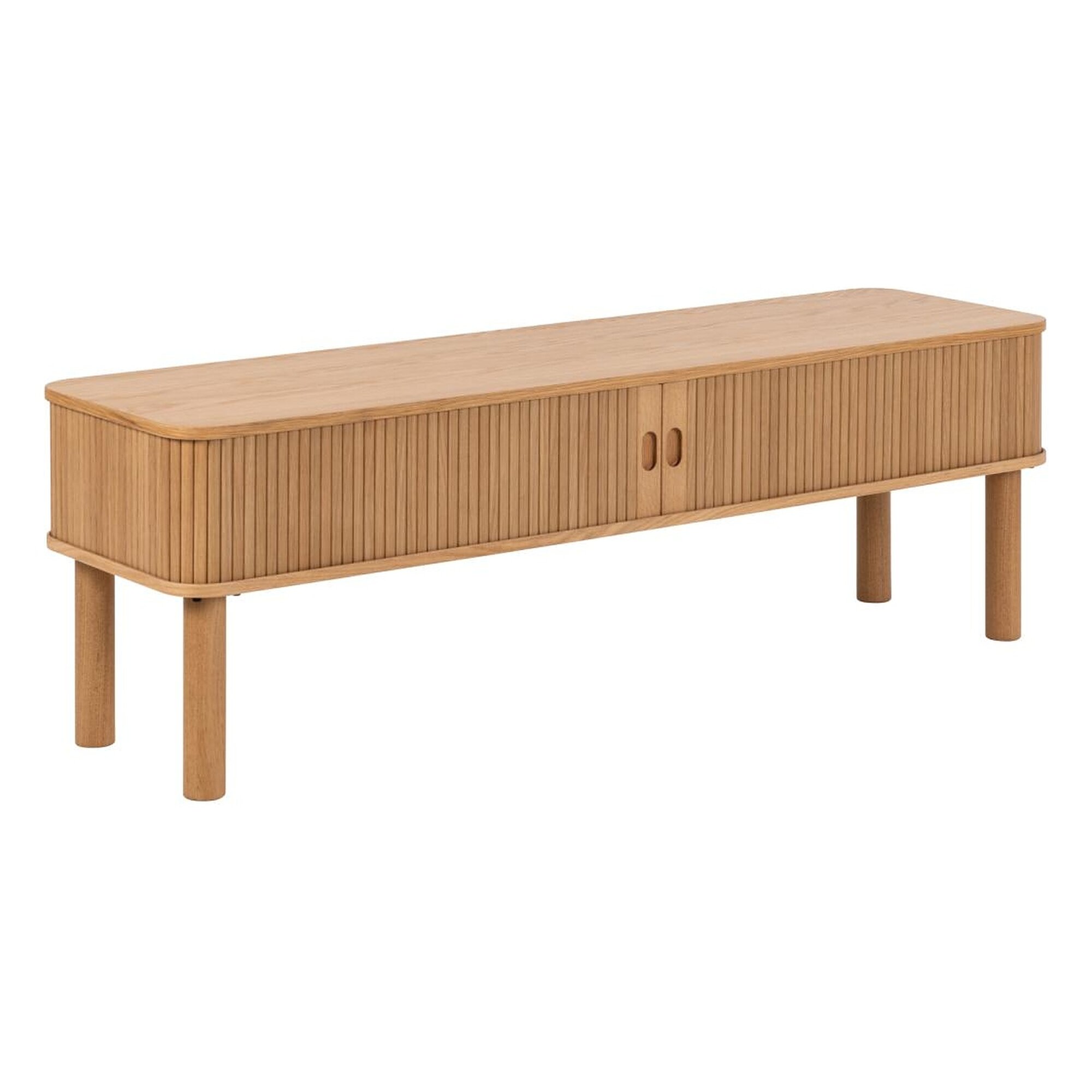 Actona »Langley« TV-Tisch Eiche Furnier 140x45x40 cm / Eiche Furnier