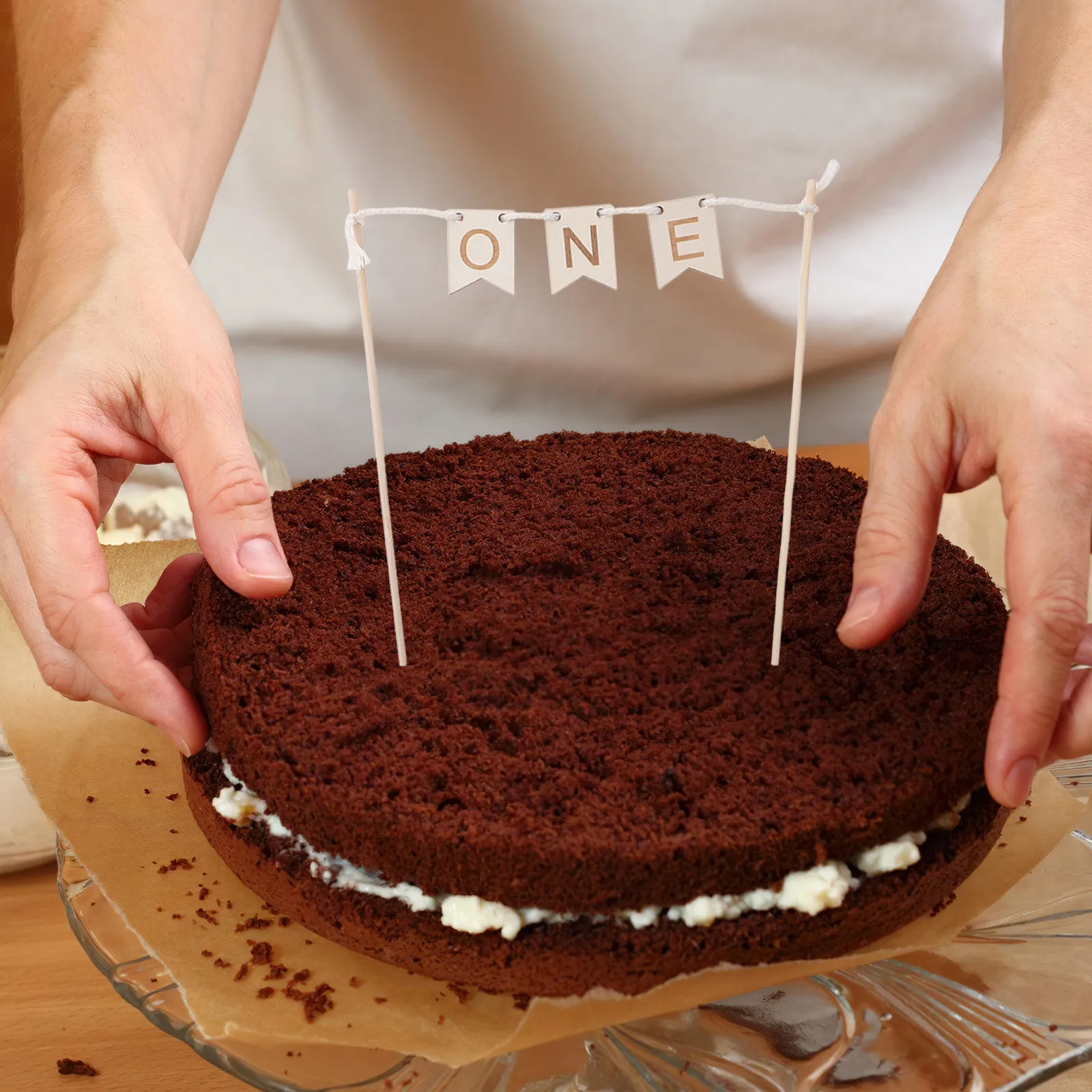 3 pièces, décorations pour gâteaux, décorations pour cupcakes, décorations pour desserts, décorations pour anniversaires, décorations pour Halloween, décorations pour Noël, décorations pour le Nouvel An, ensemble de décorations pour gâteaux...