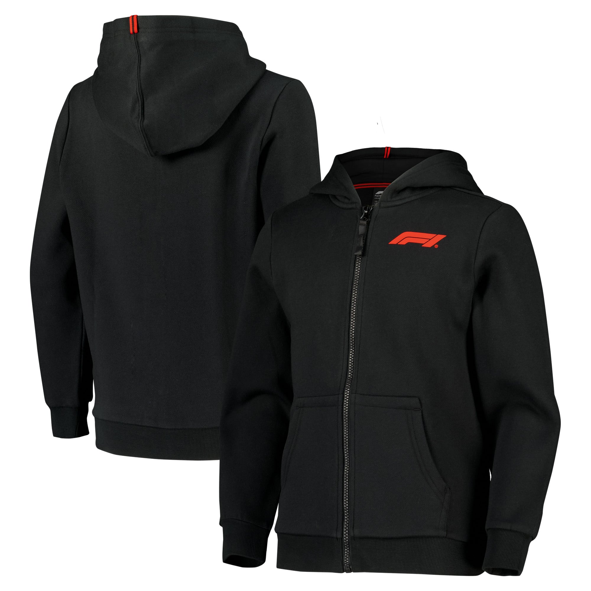 Formula 1 Classics Core Kapuzenpullover mit durchgehendem Reißverschluss - Schwarz - Kinder - F1 Store DE