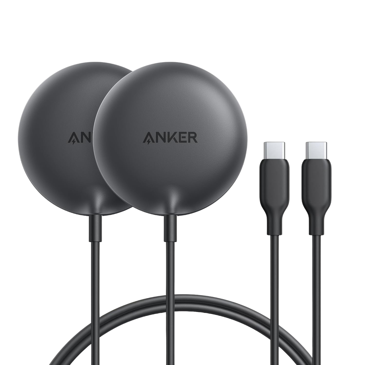 Anker Zolo 15W Magnetisches kabelloses Ladepad 2er-Pack, Qi2-zertifiziert
