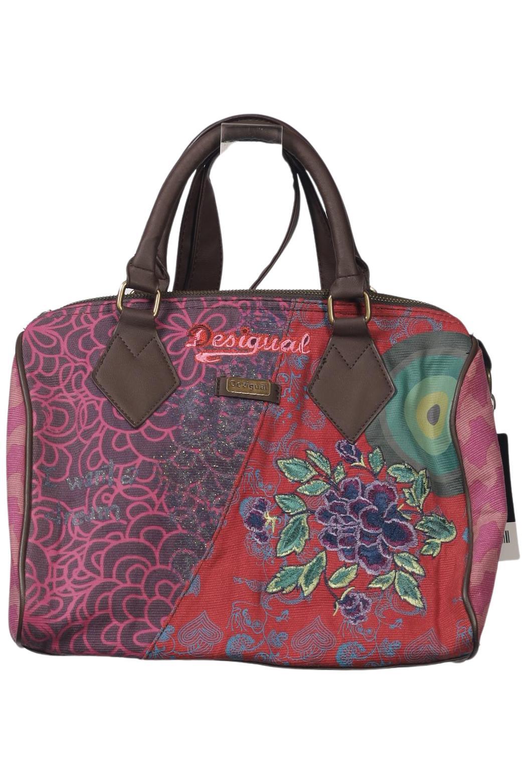 Desigual Damen Handtasche gross, Gr. , Mehrfarbig, Baumwolle / Synthetik / Kunstleder
