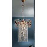 Classic Lighting Foresta Colorita 15 - Light Candle Style Tiered Chandelier Glass, Crystal in Brown | Wayfair 10035 NBZ AGAT