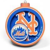 New York Mets 3D Logo Series Ornament